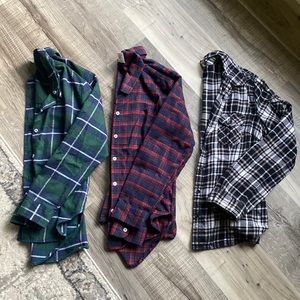 Fall Flannel Bundle! See below for sizes!